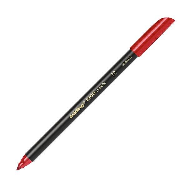 Edding E-1200 Grafik Kalemi Metalik Kırmızı