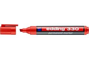 Edding - Edding E-330 Permanent Marker Kırmızı