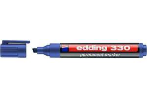 Edding - Edding E-330 Permanent Marker Mavi