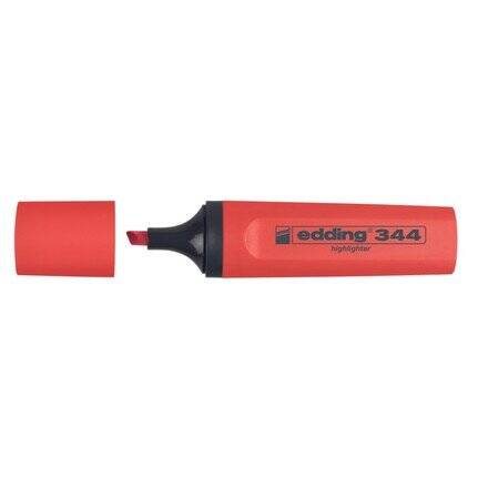 Edding E-344 Fosforlu Kalem Kırmızı