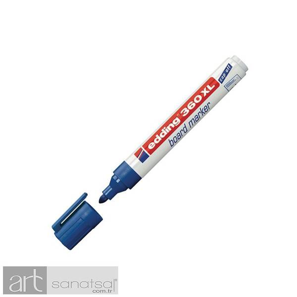 Edding E-360 XL Beyaz Tahta Kalemi Mavi