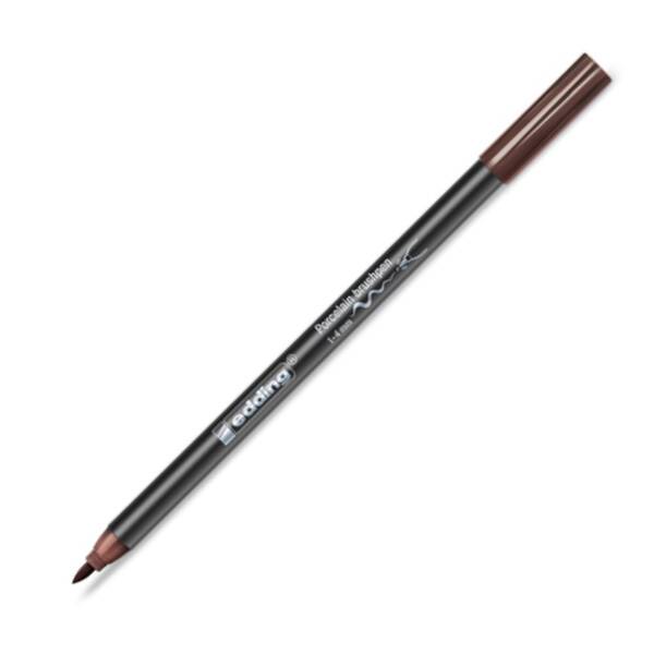 Edding E-4200 Porselen Kalemi Kahverengi