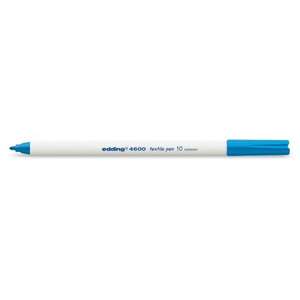 Edding - Eddıng E-4600 Kumaş Kalemi 10 Açık Mavi