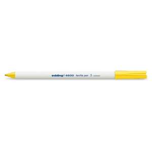 Edding - Eddıng E-4600 Kumaş Kalemi 5 Sarı