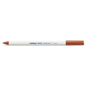 Eddıng E-4600 Kumaş Kalemi 7 Kahverengi - Edding