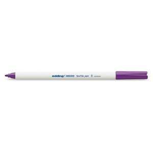 Eddıng E-4600 Kumaş Kalemi 8 Mor - Edding
