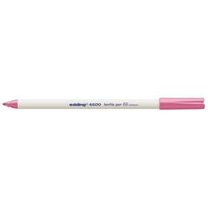 Eddıng E-4600 Kumaş Kalemi 9 Pembe - Edding