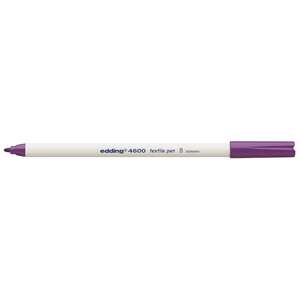 Edding E-4600 Tekstil Kalemi 68 Fosforlu Mor - Edding