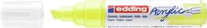 Edding E-5000 Kalin Uçlu Akrilik Marker 065 Florasan Sarı - Thumbnail