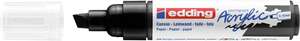 Edding E-5000 Kalin Uçlu Akrilik Marker 901 Siyah - Thumbnail