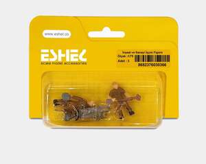 Eshel İnşaat Ve Sanayi İşçisi İnsan Figürü 1/75(3'lü) - Eshel