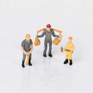 Eshel Maden İşçisi Figürü 1/50 (2Li) - Eshel