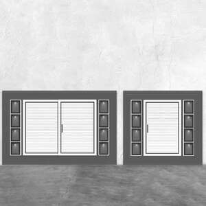 Eshel - Eshel Modern Kapılar Set A 1/100 (1Set)