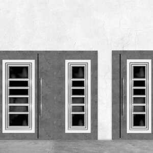 Eshel Modern Kapılar Set B 1/200 (1Set) - Eshel