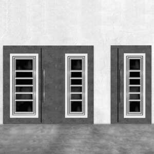 Eshel - Eshel Modern Kapılar Set B 1/50 (1Set)