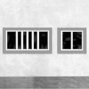 Eshel Modern Pencere Set D 1/200 (2Set) - Eshel