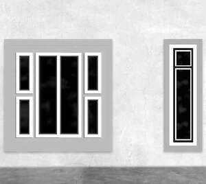 Eshel - Eshel Modern Pencere Ve Kapılar Set C 1/100 (2Set)
