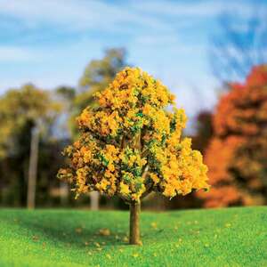 Eshel - Eshel Turuncu Renkli Ağaç 9cm (2'li)