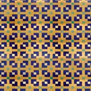 Eshel Yeşil-Mavi Kiremit Desenli Karton Duv 1/100 (3Lü - Eshel