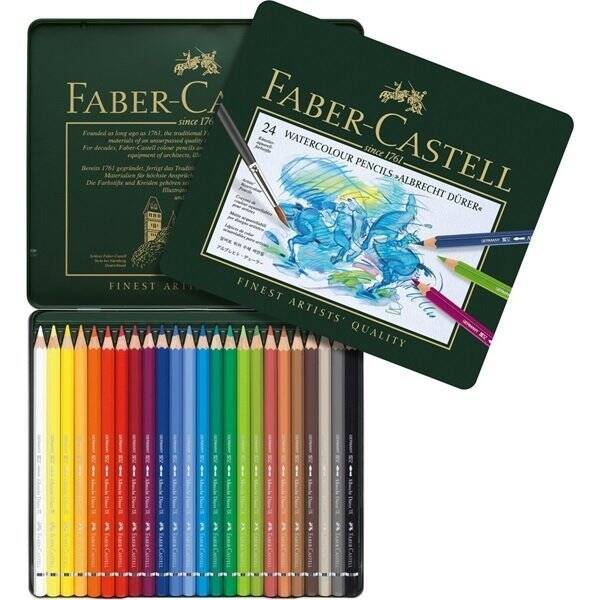 Faber Castel Albrecht Dürer Aquarell Kalem Boya Kalemi 24'lü Set - 2