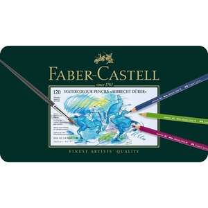 Faber Castell - Faber Castel Albrecht Dürer Aquarell Kalem Boya Kalemi 120'li Set