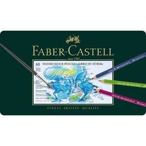 Faber Castell - Faber Castel Albrecht Dürer Aquarell Kalem Boya Kalemi 60'lı Set