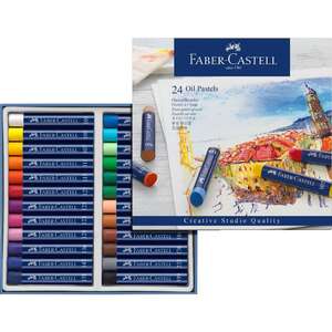 Faber Castell - Faber Castel Creative Studio Yağlı Pastel 24'lü Set