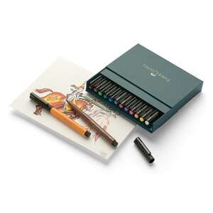 Faber Castel Pitt Artist Pen Studio Box 12 Li - Thumbnail