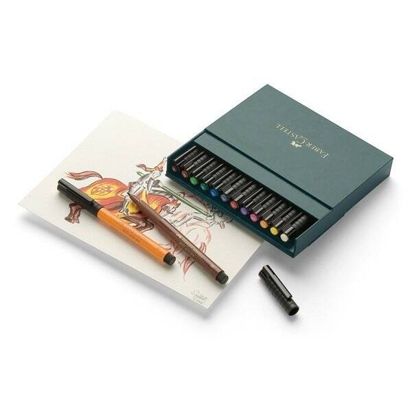 Faber Castel Pitt Artist Pen Studio Box 12 Li