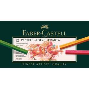 Faber Castell - Faber Castel Polychromos Pastel 12'Li Karton Kutu 128512
