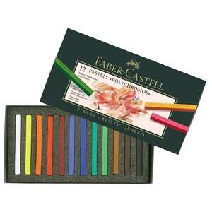 Faber Castel Polychromos Pastel 12'Li Karton Kutu 128512 - Thumbnail