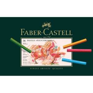 Faber Castell - Faber Castel Polychromos Pastel 36'Lı Karton Kutu 128536