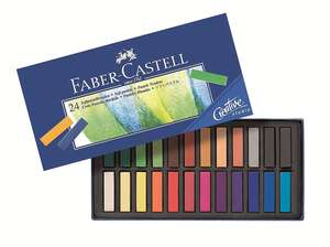 Faber Castell - Faber Castell Creative Toz Pastel Mini 24'lü Set