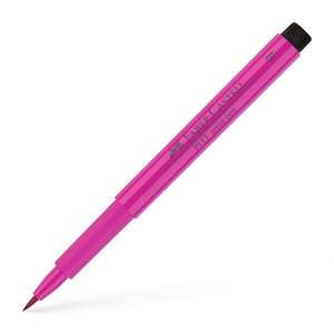 Faber Castell - Faber Castell Pitt Artist Pen Fırça Uçlu Kalem 125 Middle Purple Pink
