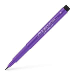 Faber Castell - Faber Castell Pitt Artist Pen Fırça Uçlu Kalem 136 Purple Violet