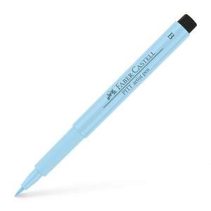 Faber Castell - Faber Castell Pitt Artist Pen Fırça Uçlu Kalem 148 Ice Blue