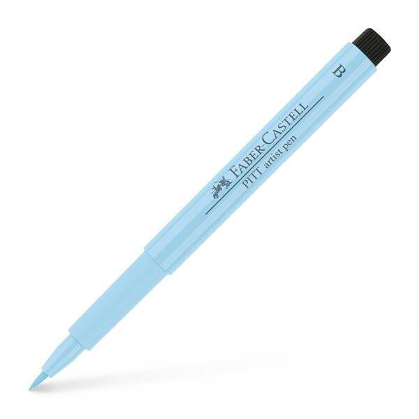 Faber Castell Pitt Artist Pen Fırça Uçlu Kalem 148 Ice Blue