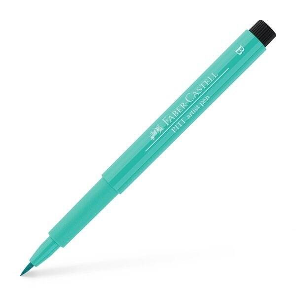 Faber Castell Pitt Artist Pen Fırça Uçlu Kalem 161 Phthalo Green - 1