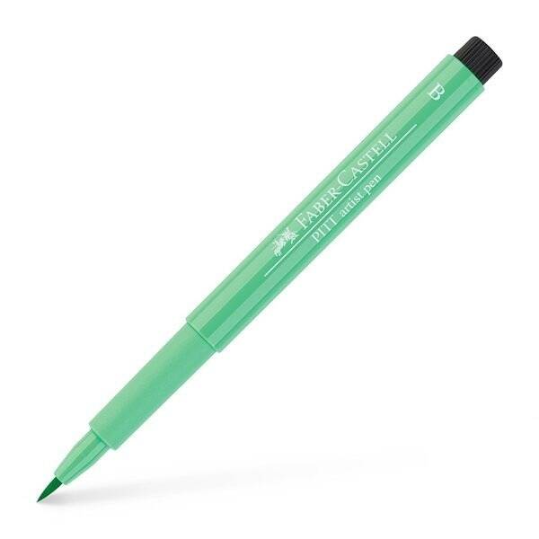 Faber Castell Pitt Artist Pen Fırça Uçlu Kalem 162 Light Phthalo Green
