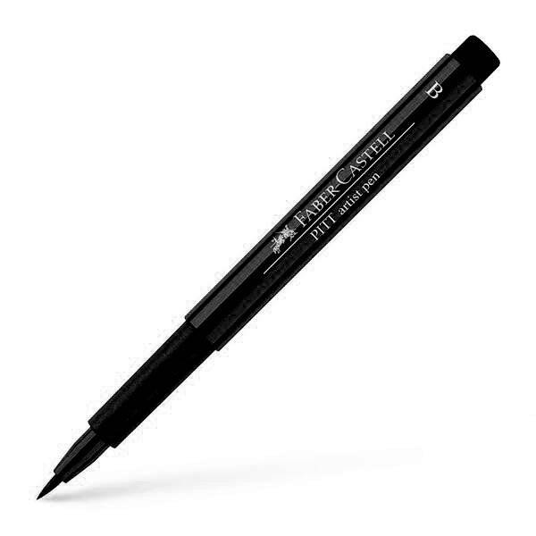 Faber Castell Pitt Artist Pen Fırça Uçlu Kalem 199 Black
