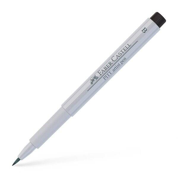 Faber Castell Pitt Artist Pen Fırça Uçlu Kalem 230 Cold Grey 1