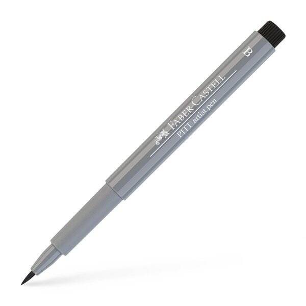 Faber Castell Pitt Artist Pen Fırça Uçlu Kalem 232 Cold Grey 3