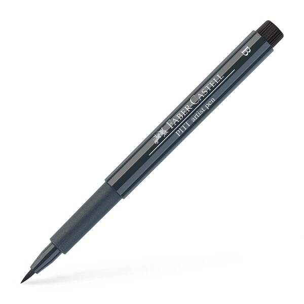 Faber Castell Pitt Artist Pen Fırça Uçlu Kalem 235 Cold Grey 6
