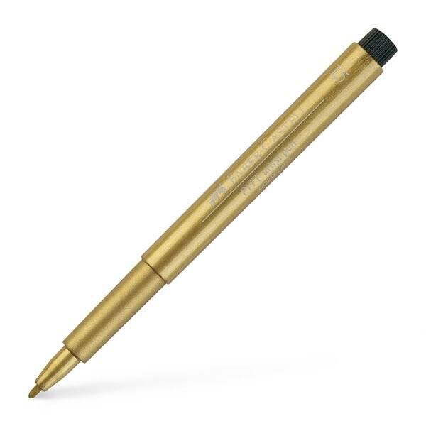 Faber Castell Pitt Artist Pen Fırça Uçlu Kalem Altın