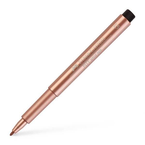 Faber Castell Pitt Artist Pen Fırça Uçlu Kalem Bakır