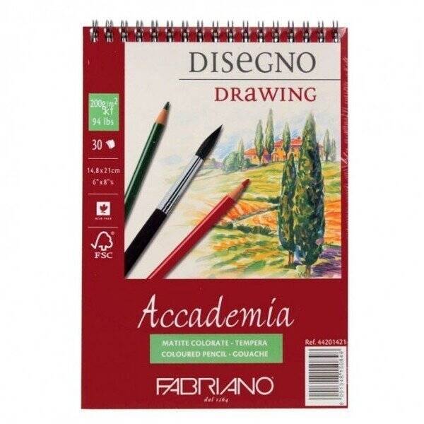 Fabriano Accademia Eskiz Defteri 200gr A5 - 1