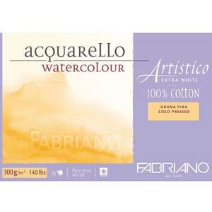 Fabriano - Fabriano Artistico Ekstra Beyaz 300Gr 35,5X51 (İnce Doku)