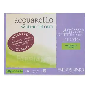 Fabriano Artistico Extra White Sulu Boya Defteri 300gr 31X41cm GG/R - Fabriano