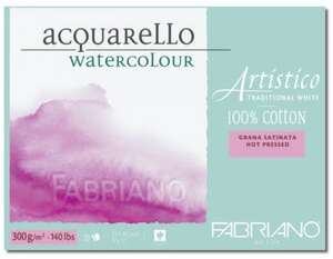 Fabriano - Fabriano Artistico Geleneksel Beyaz 300Gr 23X30,5 (Dokusuz)