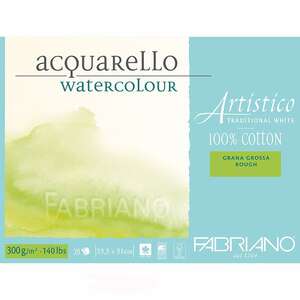 Fabriano - Fabriano Artistico Geleneksel Beyaz 300Gr 35,5X51 (Kalın Doku)